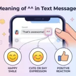 What Does ^^ Mean in Text